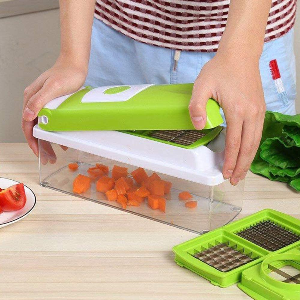 CulinaryPro™ 12-in-1 Multifunctional Vegetable Cutter for Effortless Meal Prep