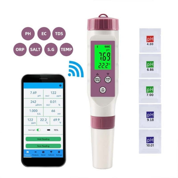 AquaSmart™ Digital Pool Water Tester – Best 7-in-1 Test Kit for Pools and Spas 4