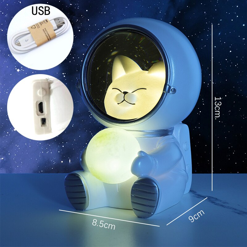 Galaxy Cat™ Night Light - Soothing LED Lamp for Cat Lovers 6