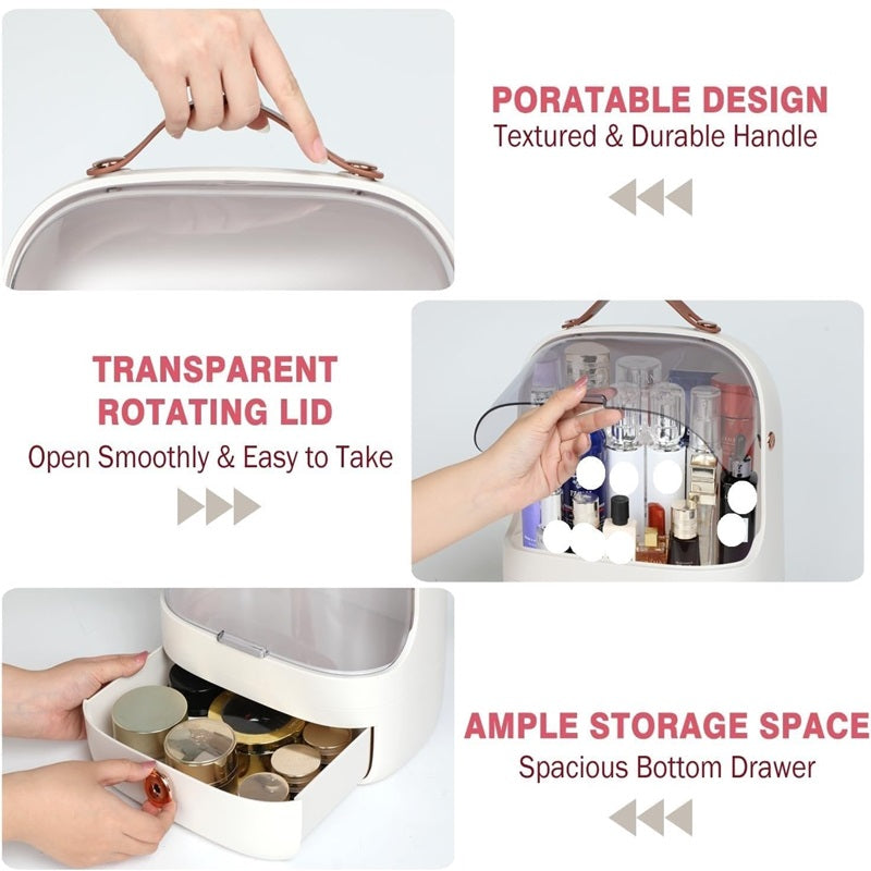 GlamBox™ Makeup Organizer - Stylish Cosmetic Organizer for Beauty Enthusiasts 4