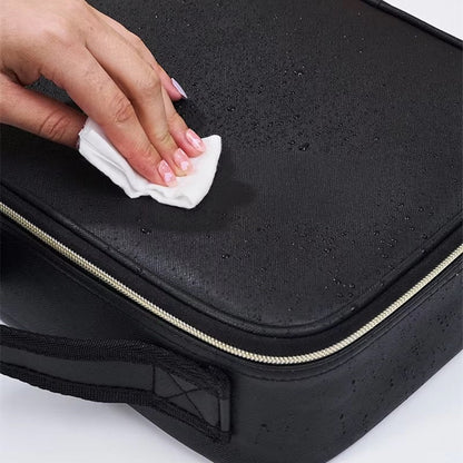 GlamGlow™ Travel Makeup Bag with LED Mirror for Beauty Lovers and Travelers 5