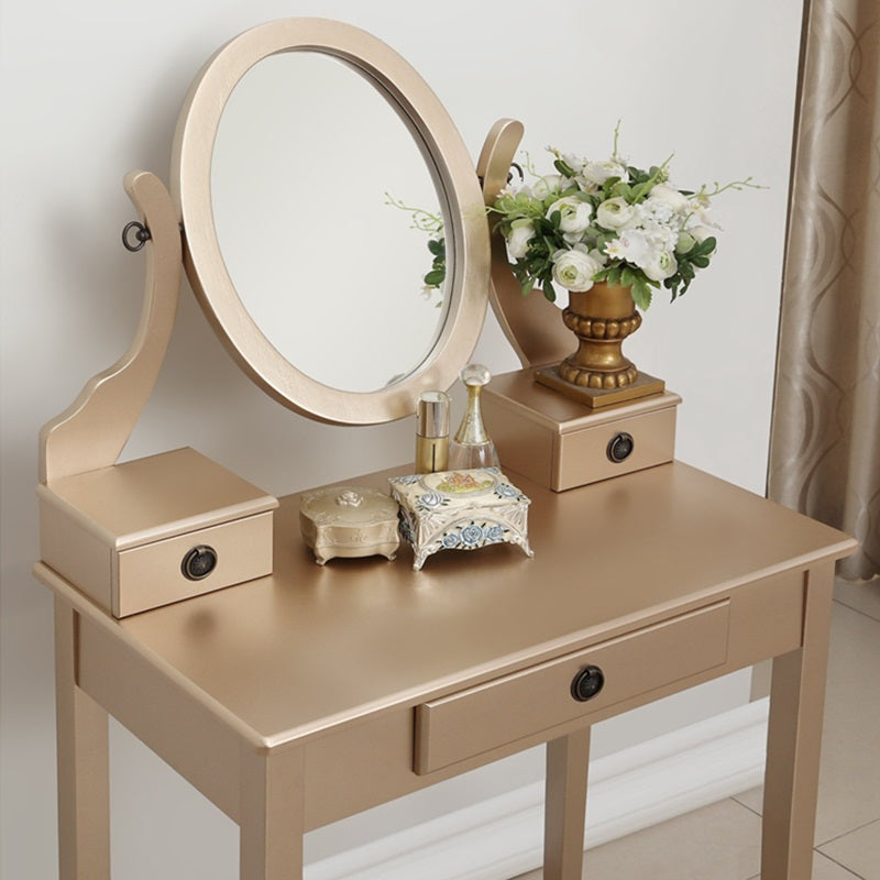 GlamNest™ Makeup Vanity Desk with Adjustable Mirror for Beauty Lovers 7