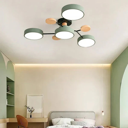 GlideRay™ Scandinavian LED Ceiling Light Fixture for Modern Homes 0