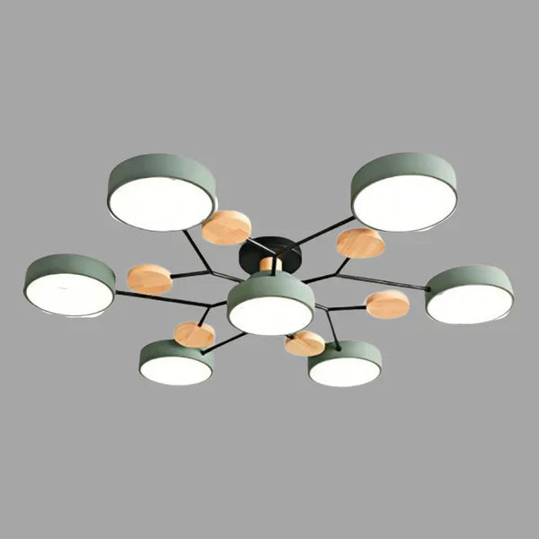 GlideRay™ Scandinavian LED Ceiling Light Fixture for Modern Homes 10
