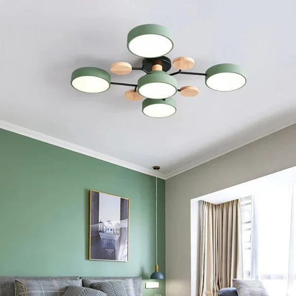 GlideRay™ Scandinavian LED Ceiling Light Fixture for Modern Homes 2