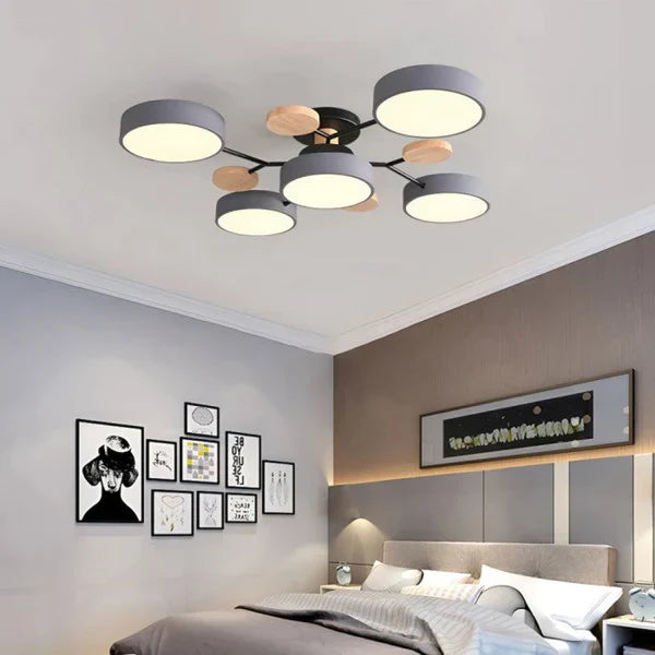 GlideRay™ Scandinavian LED Ceiling Light Fixture for Modern Homes 4
