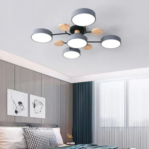 GlideRay™ Scandinavian LED Ceiling Light Fixture for Modern Homes 7