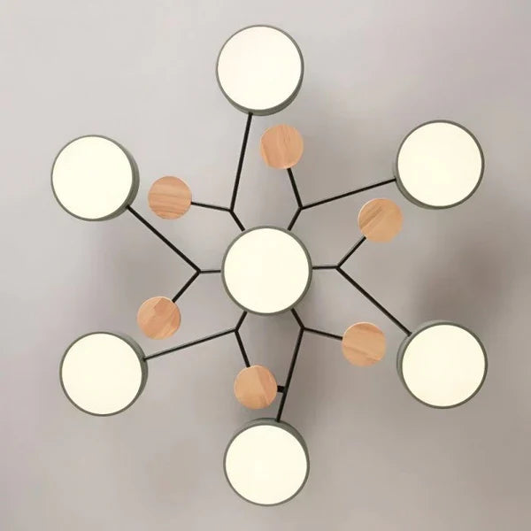 GlideRay™ Scandinavian LED Ceiling Light Fixture for Modern Homes 8