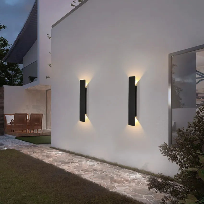 GlowGuard™ Premium Waterproof Outdoor Wall Lamp - Stylish Illumination for Your Exterior Spaces 1