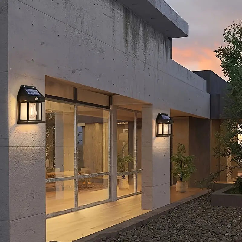 GlowMax™ Solar Wall Lights - Waterproof Outdoor Light Fixtures for Safety and Style 7