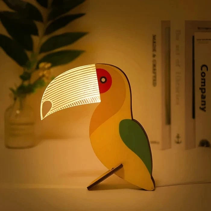 GlowNest™ LED Night Light - Cozy Animal Design for Kids' Rooms 0