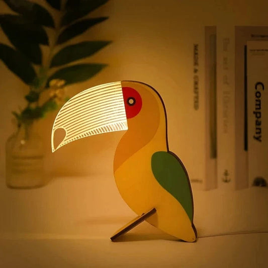 GlowNest™ LED Night Light - Cozy Animal Design for Kids' Rooms 0