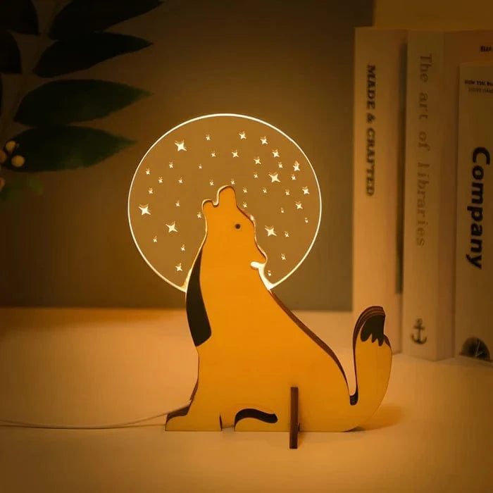 GlowNest™ LED Night Light - Cozy Animal Design for Kids' Rooms 4