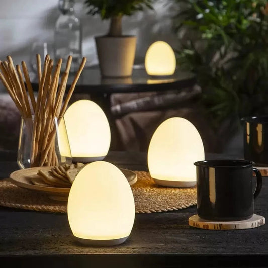 GlowSphere™ Cordless Table Lamp - Elegant Battery Operated Nightstand Lighting 0