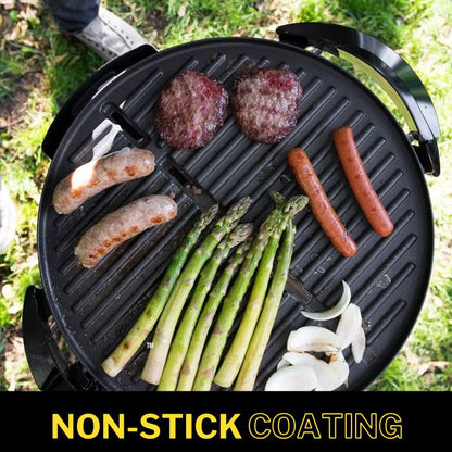 GrillMaster™ Electric Grill - Best Indoor & Outdoor Smokeless Cooking Solution 2