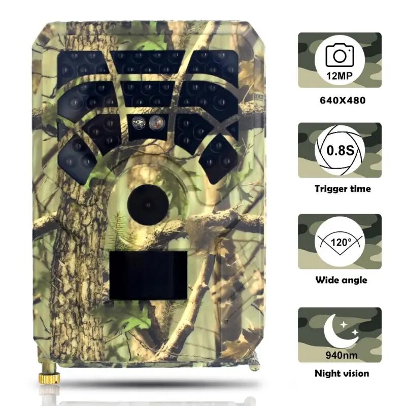 MANIKO™ 12MP 1080P Wildlife Trail Hunting Camera