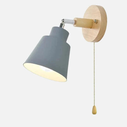 HavenGlow™ Wall Sconce Lighting - Elegant Rotatable Wooden Wall Lamp 5