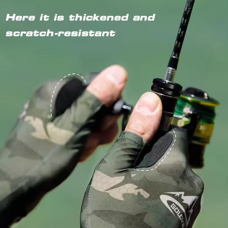 Professional UPF50+ Lure Fishing Gloves