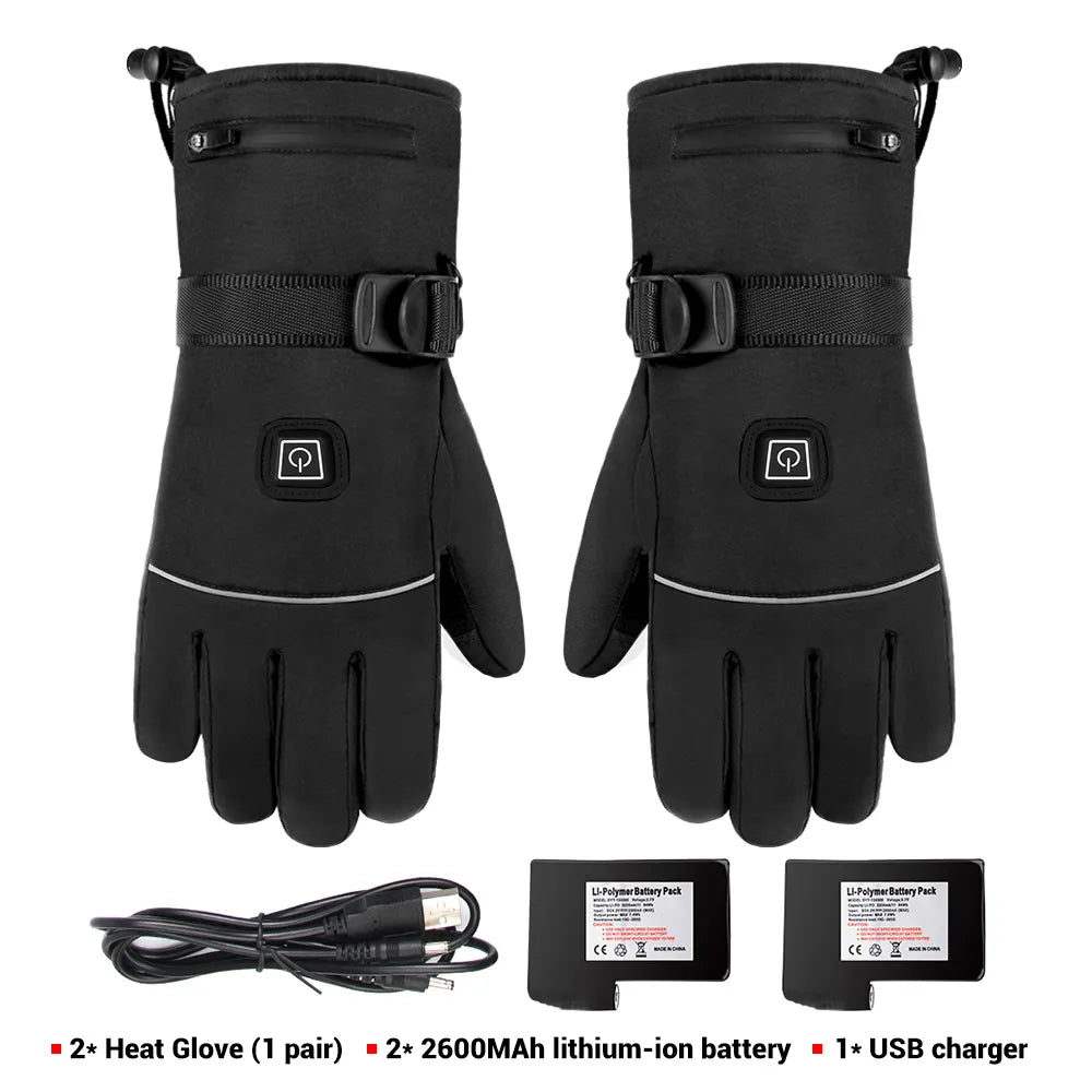 MANIKO™ Outdoor Waterproof Heated Gloves (Rechargeable)