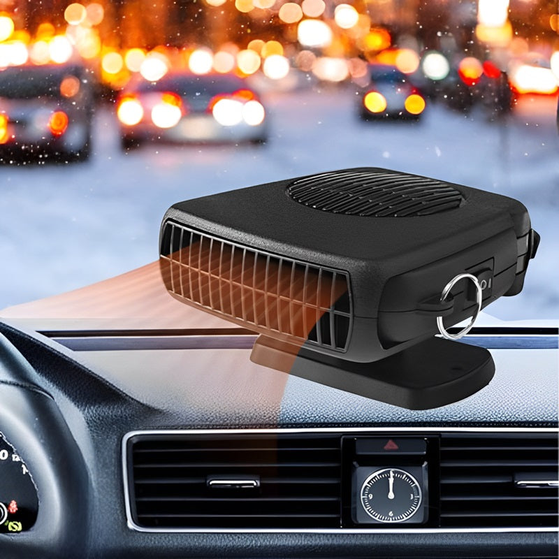 HeatWave™ Portable Car Heater™ – 12V Cigarette Lighter Heater for Rapid Defrosting 0