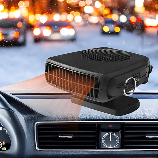 HeatWave™ Portable Car Heater™ – 12V Cigarette Lighter Heater for Rapid Defrosting 0