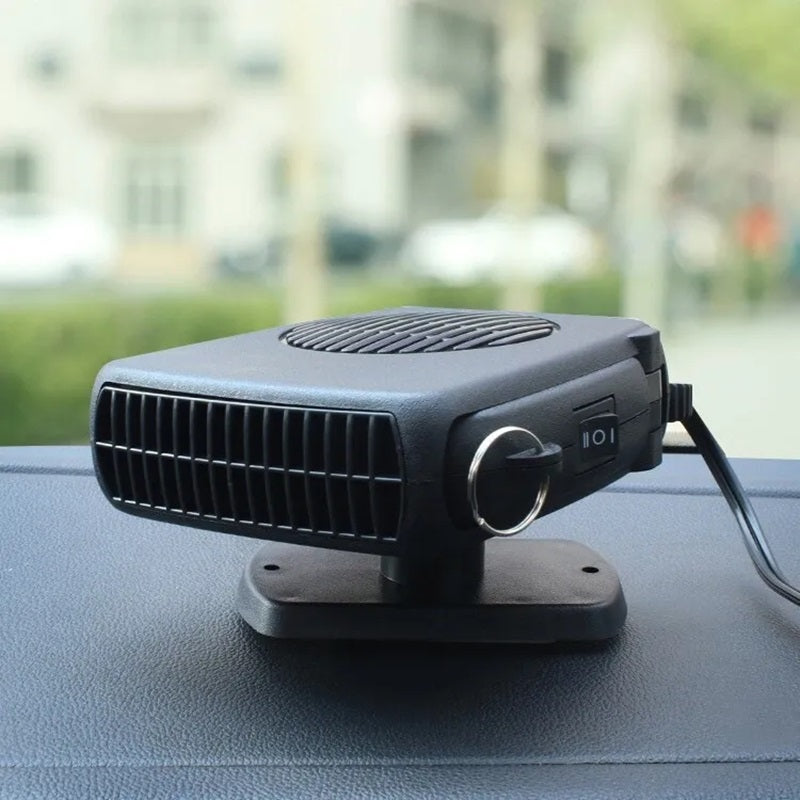 HeatWave™ Portable Car Heater™ – 12V Cigarette Lighter Heater for Rapid Defrosting 1