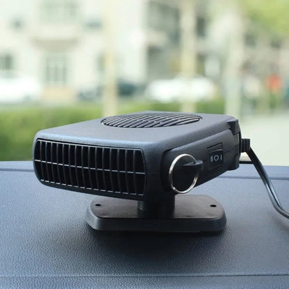 HeatWave™ Portable Car Heater™ – 12V Cigarette Lighter Heater for Rapid Defrosting 1