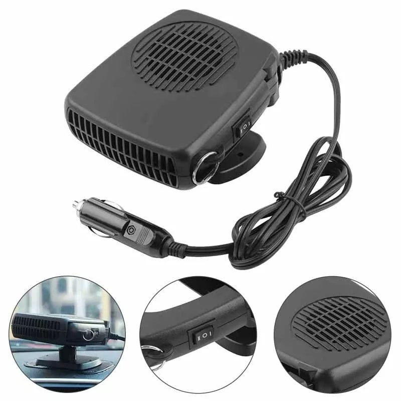HeatWave™ Portable Car Heater™ – 12V Cigarette Lighter Heater for Rapid Defrosting 6