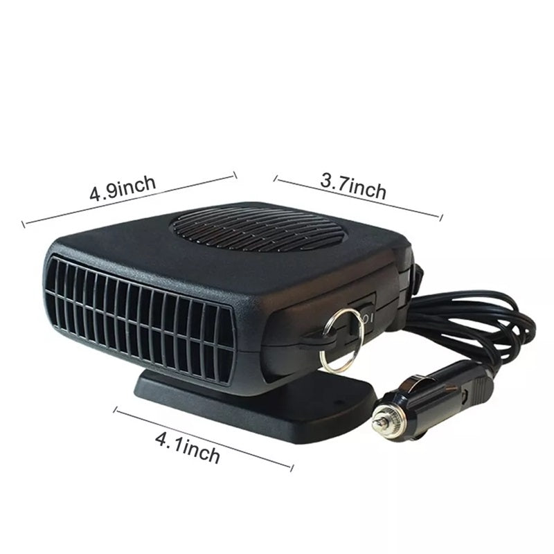 HeatWave™ Portable Car Heater™ – 12V Cigarette Lighter Heater for Rapid Defrosting 7
