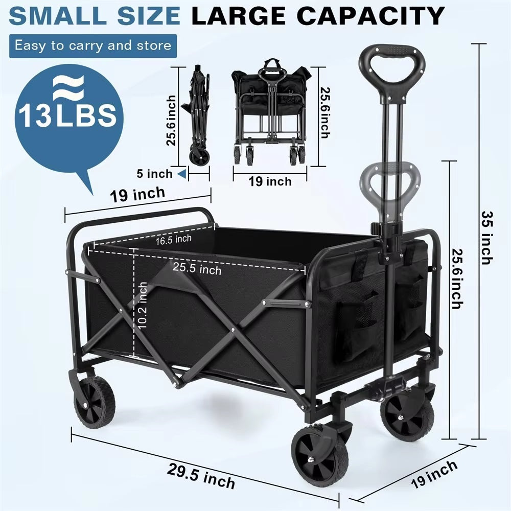Heavy-Duty Foldable Wagon™ - Perfect for Families and Outdoor Adventures 3