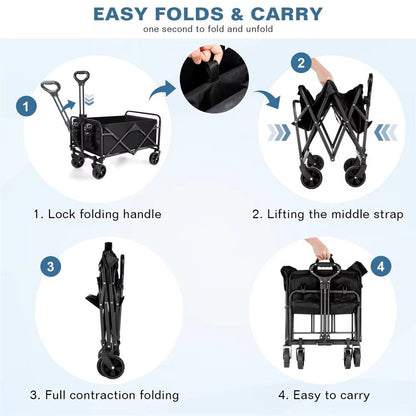 Heavy-Duty Foldable Wagon™ - Perfect for Families and Outdoor Adventures 4