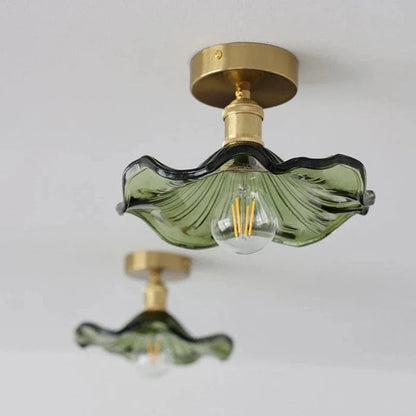 HibiscusGlow™ Flush Mount Ceiling Light - Elegant Scandinavian Design for Cozy Ambiance 4