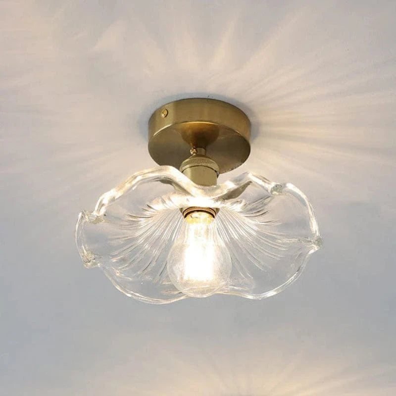 HibiscusGlow™ Flush Mount Ceiling Light - Elegant Scandinavian Design for Cozy Ambiance 6
