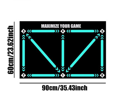 SkillMaster™ Football Training Mat - Enhance Skills for All Levels 4