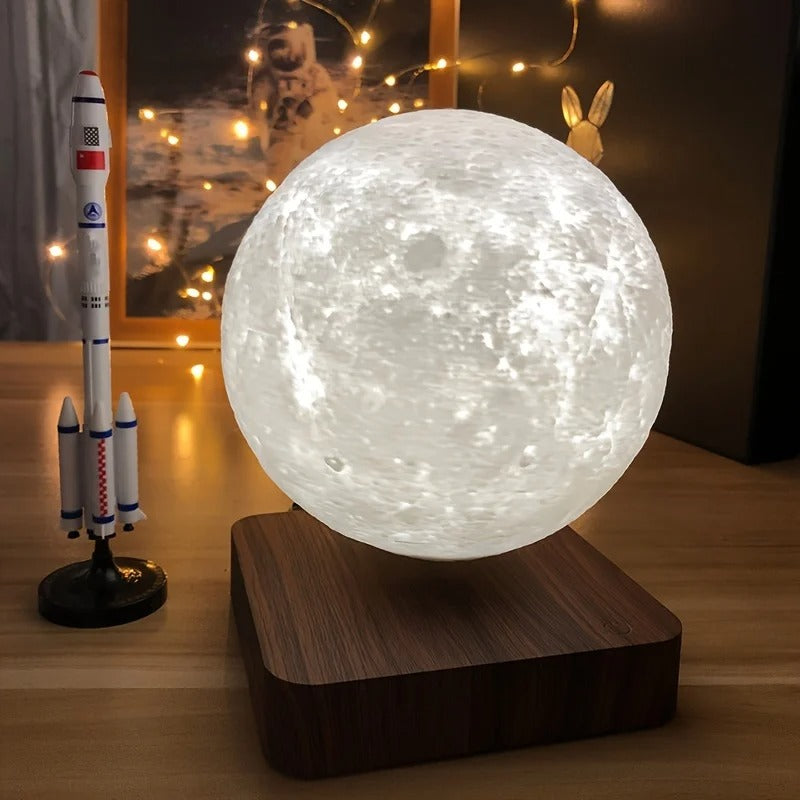 LunarGlow™ Floating Moon Lamp – Enchanting Ambient Light for Home and Office - 2