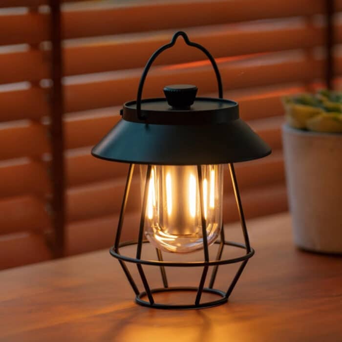 LumiGlow™ Cordless Table Lamp - Battery Operated, Ideal for Indoor and Outdoor Use