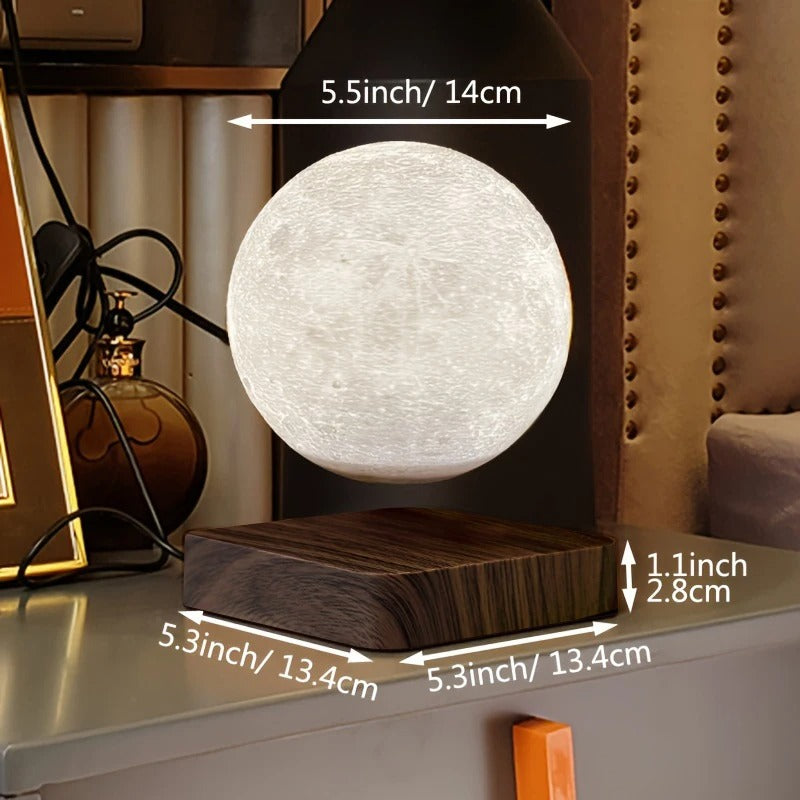 LunarGlow™ Floating Moon Lamp – Enchanting Ambient Light for Home and Office - 4