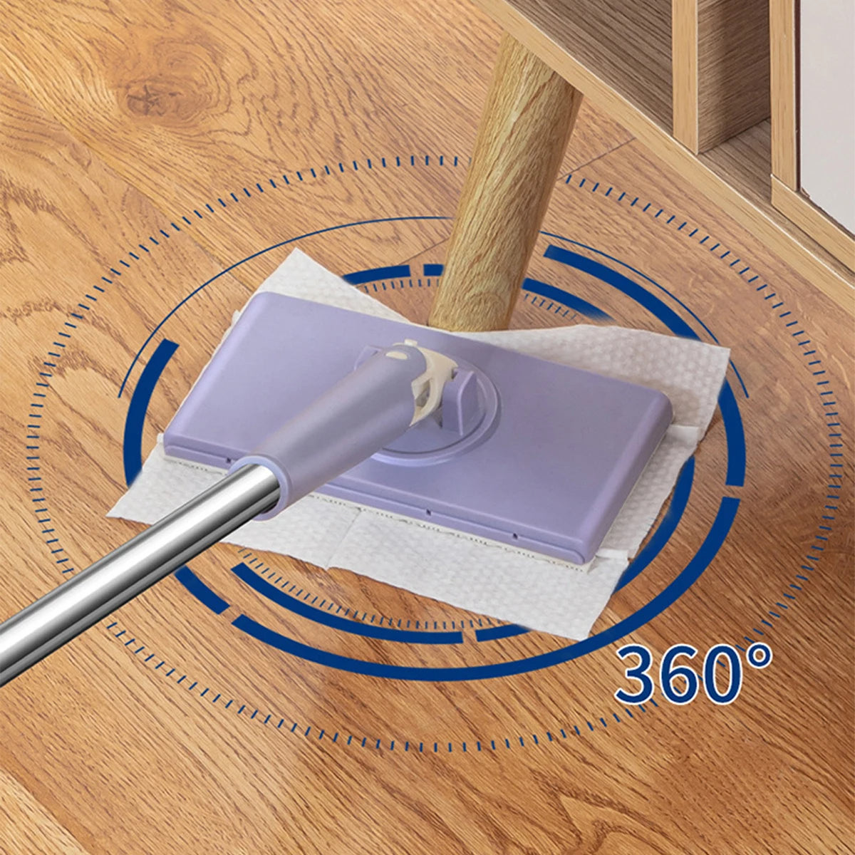 CleanSweep™ Spin Mop for Effortless Floor Cleaning and Home Care - 4