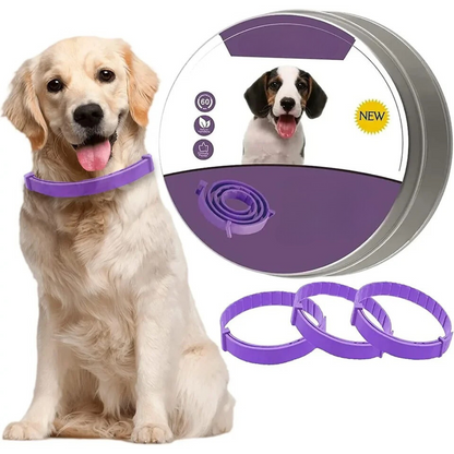 CalmPaws™ Pheromone Calming Collar for Dogs & Cats - Natural Anxiety Relief - 3