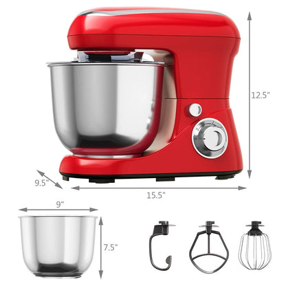 KitchenMaster™ 6-Speed Stand Mixer for Home Bakers and Cooking Enthusiasts 6