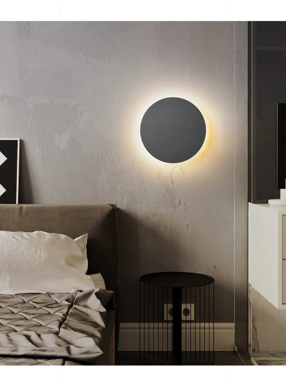 LightRing™ LED Wall Sconce - Modern Lighting for Stylish Home Decor 6