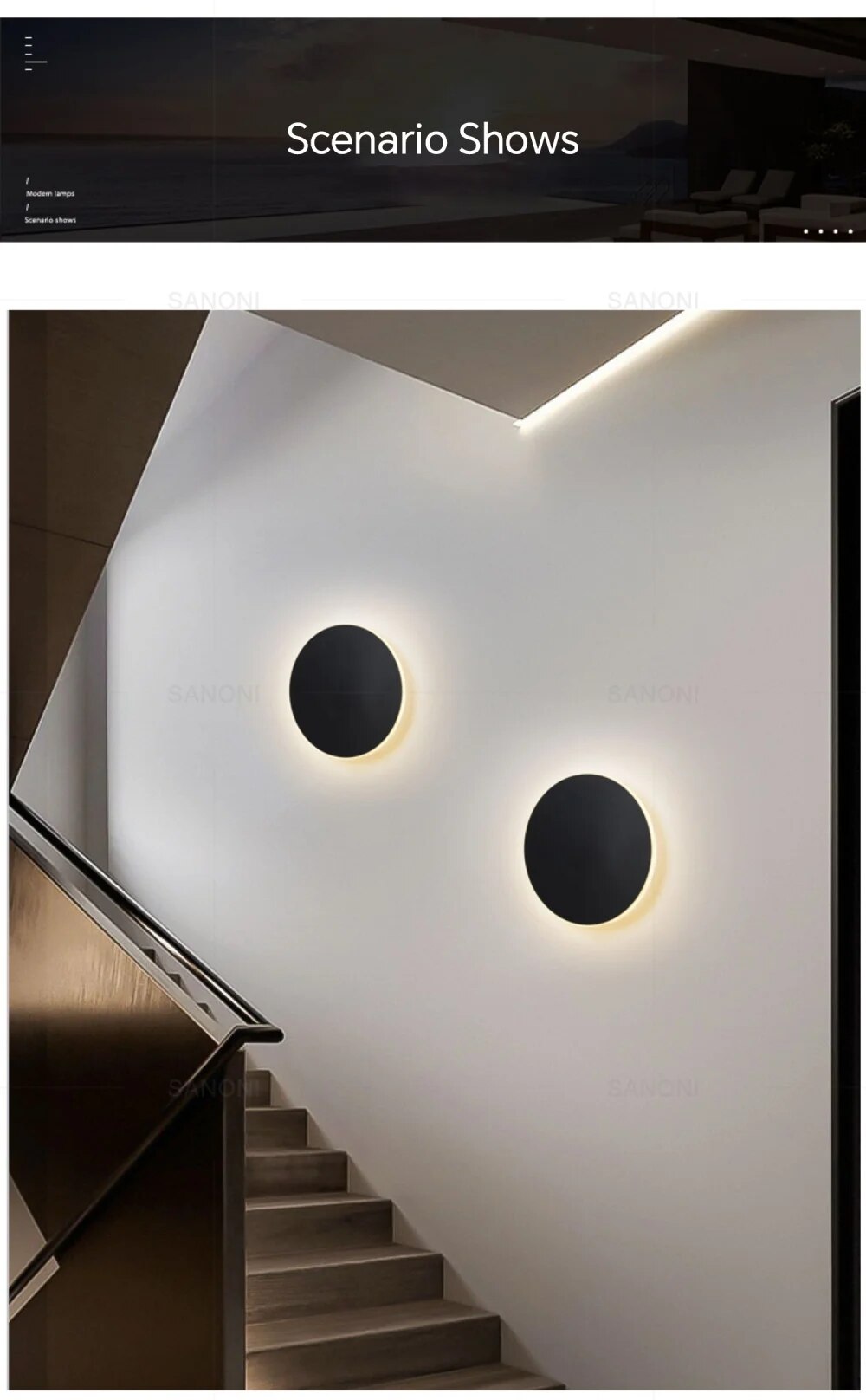 LightRing™ LED Wall Sconce - Modern Lighting for Stylish Home Decor 8