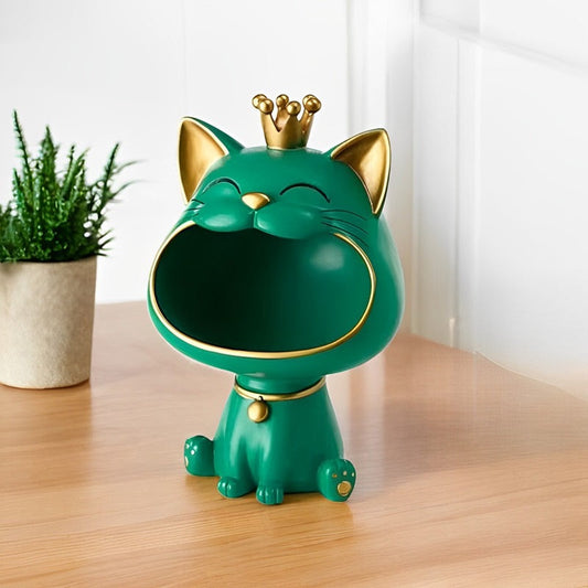 Lucky Cat™ Storage Jar - Charming Decor for Cat Lovers and Organizers 0