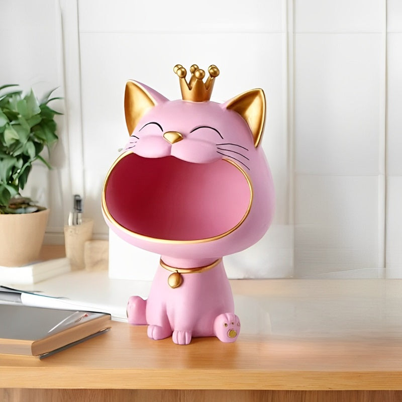 Lucky Cat™ Storage Jar - Charming Decor for Cat Lovers and Organizers 2