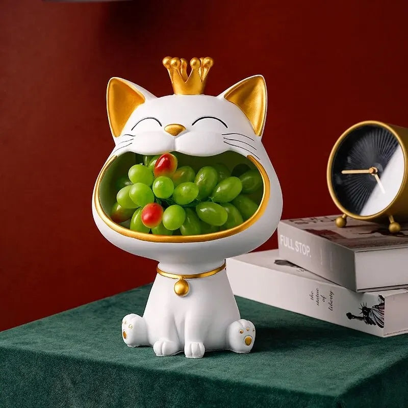 Lucky Cat™ Storage Jar - Charming Decor for Cat Lovers and Organizers 7
