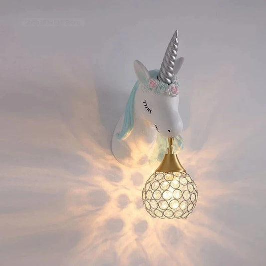 LumaDream™ Unicorn Wall Sconce Light – Enchanting LED Decor for Kids 0