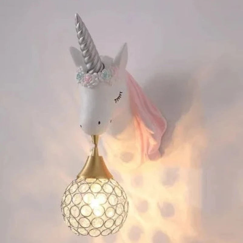 LumaDream™ Unicorn Wall Sconce Light – Enchanting LED Decor for Kids 4