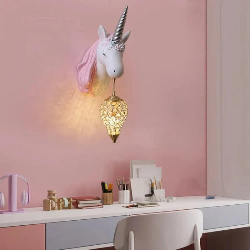 LumaDream™ Unicorn Wall Sconce Light – Enchanting LED Decor for Kids 7