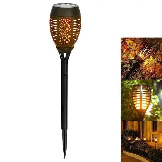 LumaFlame™ Solar Outdoor Torch Light - Cozy Ambiance for Your Garden 0