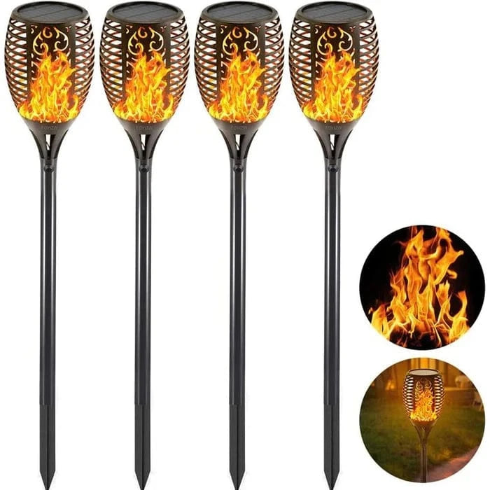 LumaFlame™ Solar Outdoor Torch Light - Cozy Ambiance for Your Garden 10